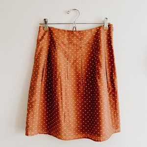 Loft Polka dot skirt, Size 0